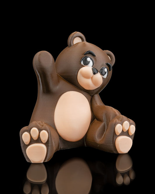 Beary Handy Phone Holder – Cute 3D Printed Bear Stand
