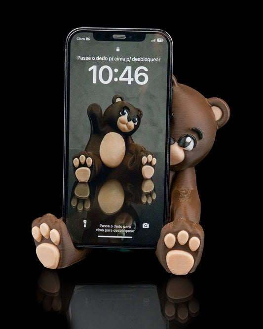 Beary Handy Phone Holder – Cute 3D Printed Bear Stand