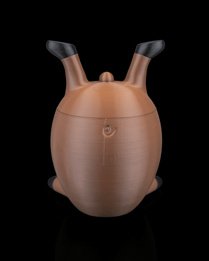 🎄 Reindeer Treat Container – Holiday Cookie Jar with Personality!