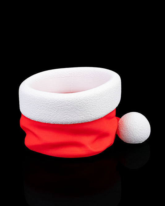 Santa’s Snack Hat Bowl – Festive Holiday Storage & Decor
