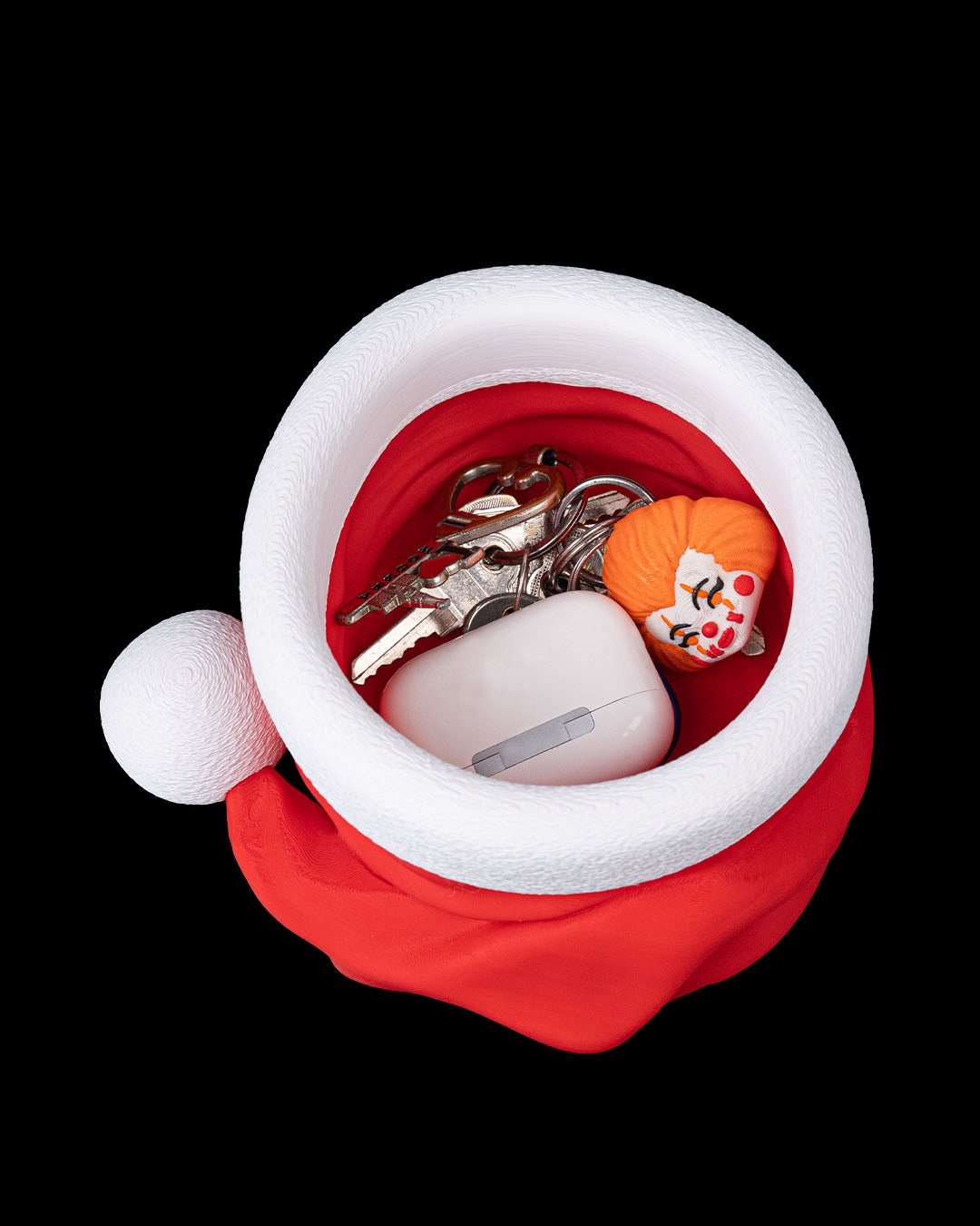 Santa’s Snack Hat Bowl – Festive Holiday Storage & Decor