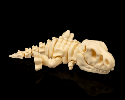 Skeleton T-Rex — Large Fossil White Edition