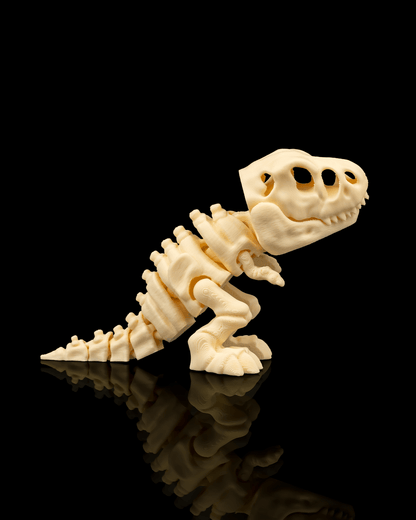 Skeleton T-Rex — Large Fossil White Edition