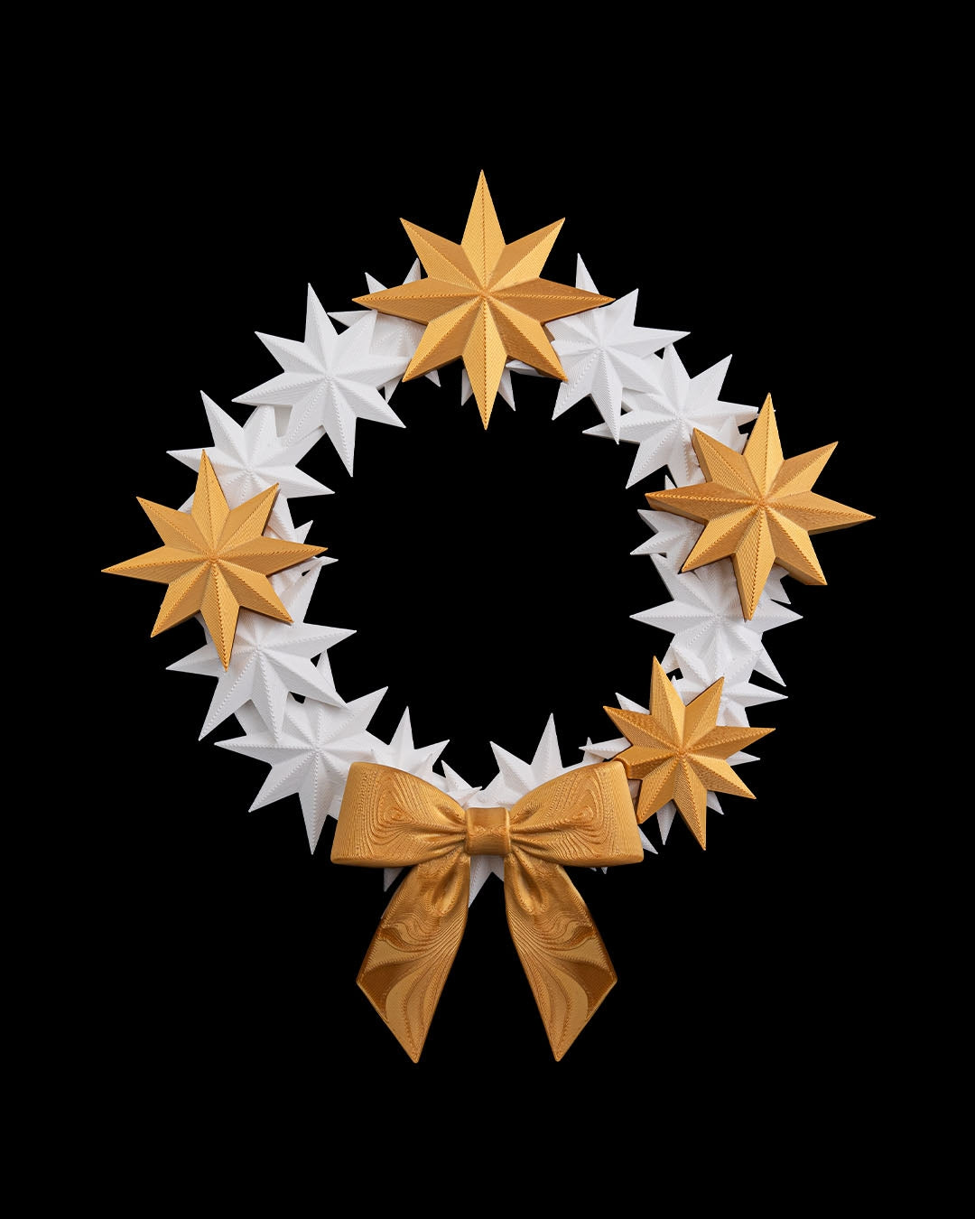 ✨ Twinkle Entry Wreath – Holiday Gold Edition