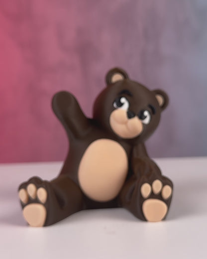 Beary Handy Phone Holder – Cute 3D Printed Bear Stand