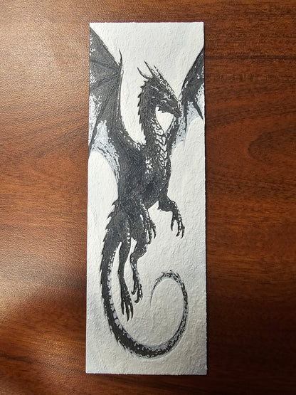 Dragon Rider 3D Bookmark Set – Storm, Shadow & Celestial (Textured 3-Pack)